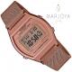 Orologio casio b640wmr-5aef unisex maglia milano acciaio rosè