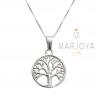 Collana con albero della vita in argento 925