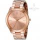 Orologio Michael Kors Slim Runway MK3197 Rosè, unisex