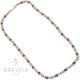 Collana in ematite multicolore e argento 925,uomo,donna