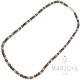 Collana in ematite multicolor e argento 925,uomo,donna