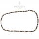 Collana in ematite multicolor e argento 925,uomo,donna