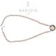 Collana con cammeo "Minnie"in argento 925 ed ematite rosè