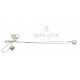 PUNTO LUCE CIPOLLINA IN ORO 18 KT DIAMANTE CT. 0,16